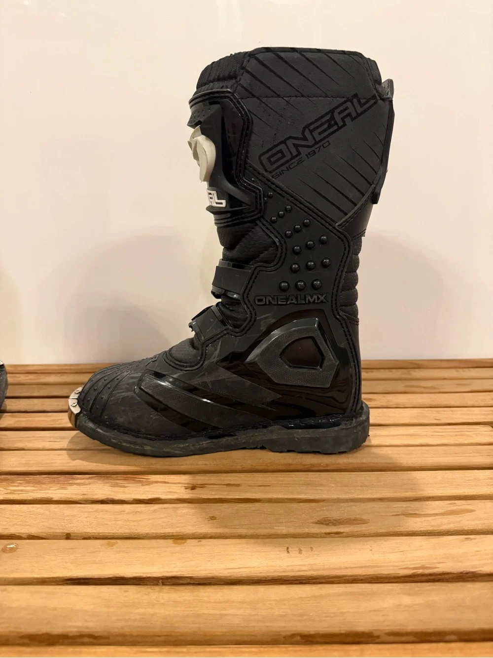 O'Neill Kids Black Motocross Boots